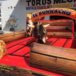 For Sale! Mechanical Bull Light Up Eyes For Parties 