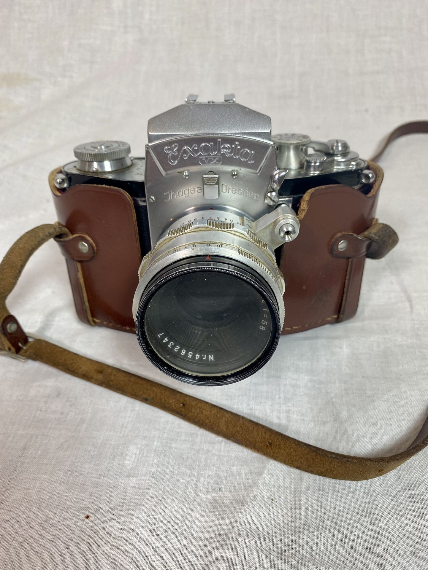 Exakta Ihagee Dresden VX Camera 58mm Rare Jena Lens!!