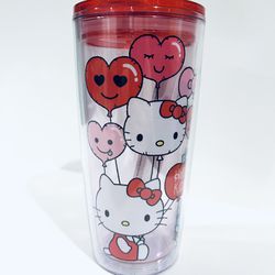Hello Kitty Love Heart Water Cup