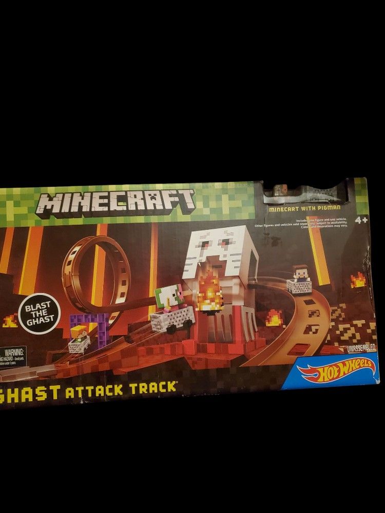 Hot Wheels Minecraft Gasht Attack Track
