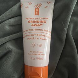 Higher Education, Grinding Away, Skin Polishing Scrub Brand New 