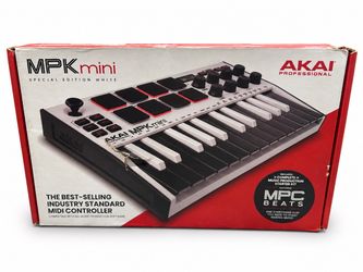 Akai MPK Mini Special Edition White MIDI Controller