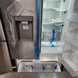 New Whirlpool Refrigerator French Door Stainless Steel 
