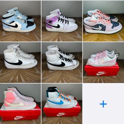 Kids Nike Jordan’s & Blazers 