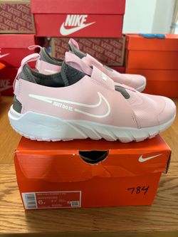 Nike Flex Runner 2 Pink Athletic Shoes Big Kid 6Y Fits Women’s Size 7.5