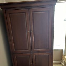 Brown Armoire 
