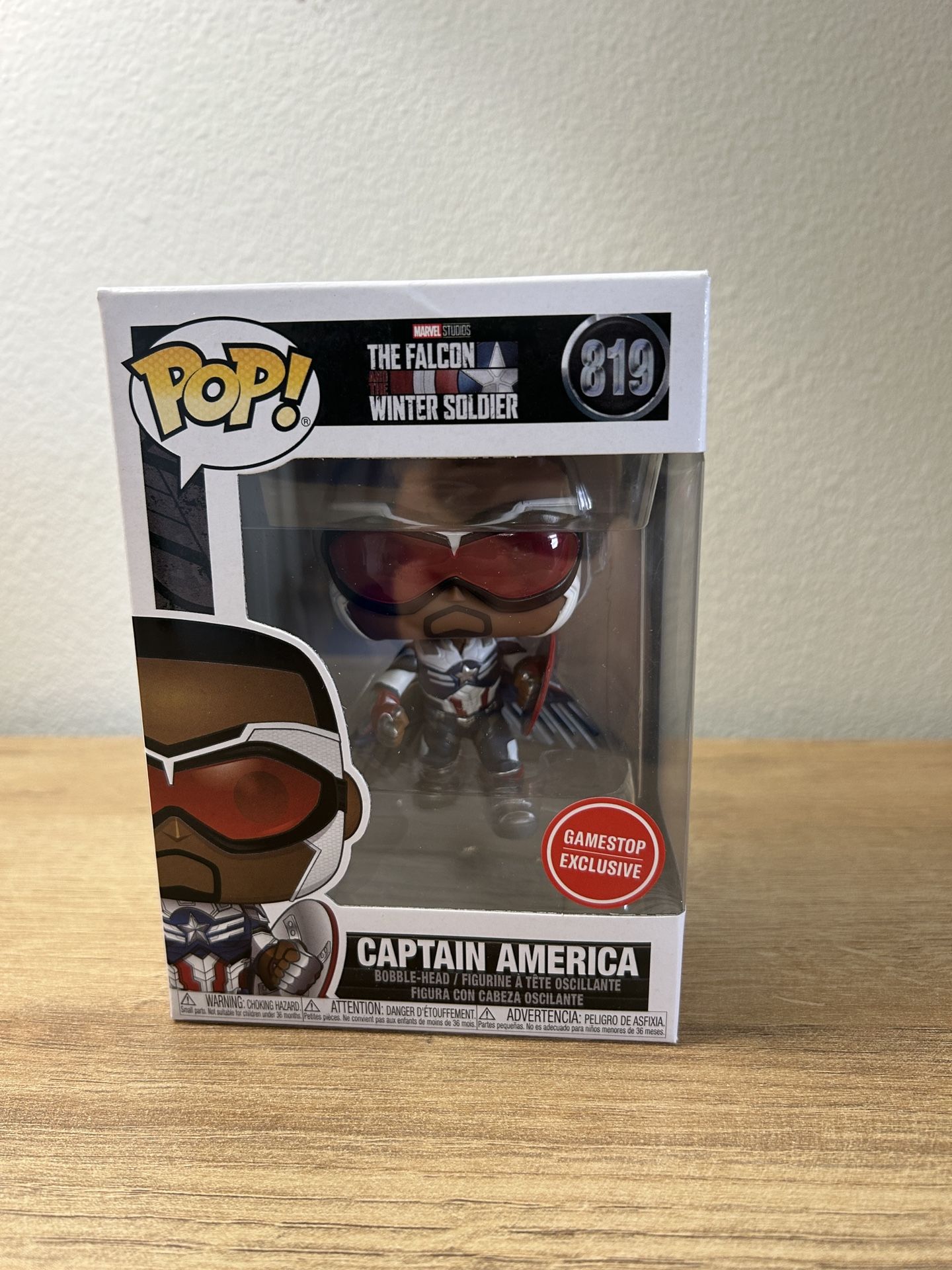 $5 Funko Pop! - Captain America (#819)