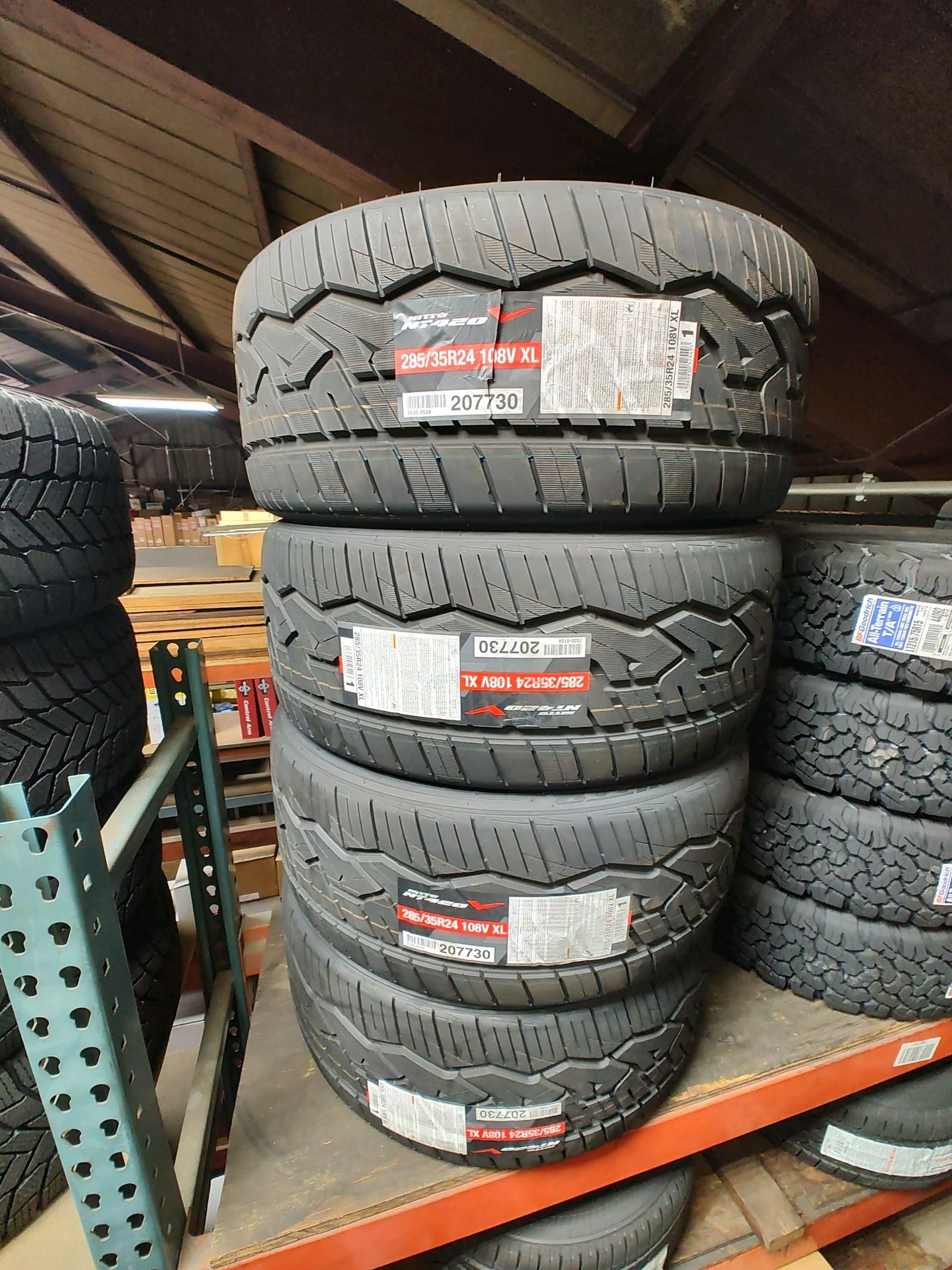 New Nitto NT420V 285/35/24 price is firm