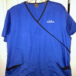 Davita Medical Scrub Top