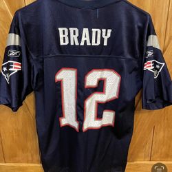 Patriots Jersey - Brady - Size Youth Large