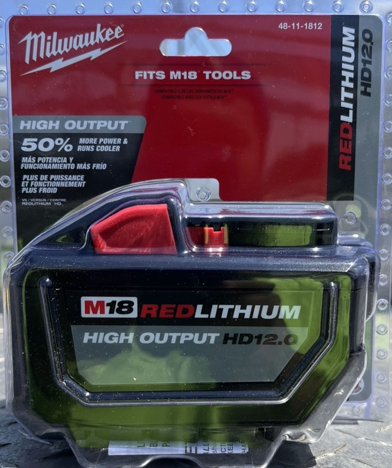 Milwaukee M18 18-Volt Lithium-Ion High Output 12.0Ah Battery Pack Price Is Firm Not Negotiable🚨🚨🚨🚨