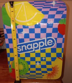 Snapple Mini Fridge Refrigerator and Warmer