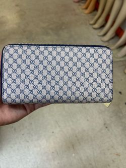 Gucci GG Canvas Zip-Around Wallet
