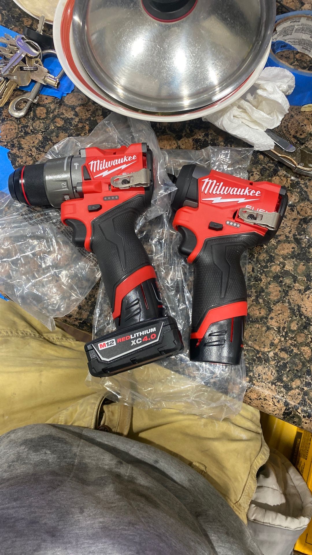 Milwaukee Drill And Impact 155$ New