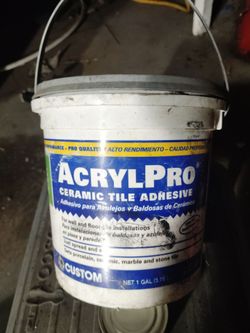 1 gal AcrylPro Tile adhesive
