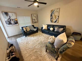 Leather living room Set - Open to Negotiation