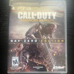 Call of Duty: Advanced Warfare -- Day Zero Edition (Sony PlayStation 3, 2014)