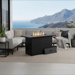 42" Firepit Table with Lid Propane
