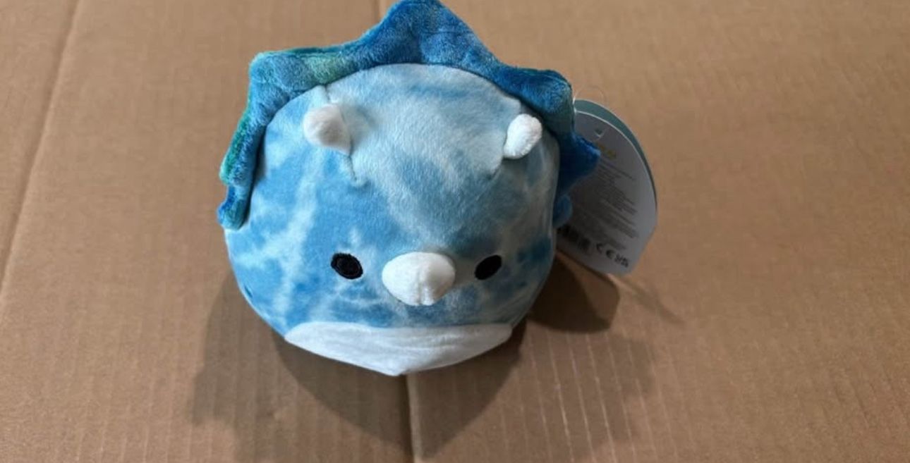 Squishmallows 5″ Jerome the Blue Triceratops – Soft, New & Sealed