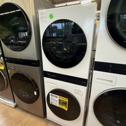 LG compact electric washtower ventless 24” 