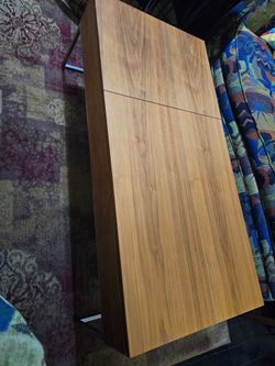 Tall Wooden Coffee table with storage