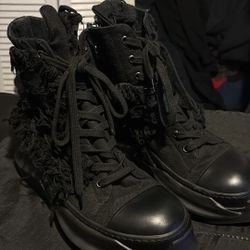 Rick Owens Abstract Distressed Ramones