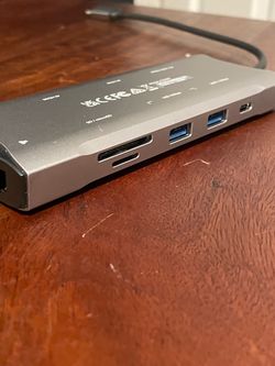 J5 Create usb C 4k triple display hub