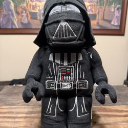 LEGO Star Wars Darth Vader 13 inch Minifigure Plush by Manhattan Toy