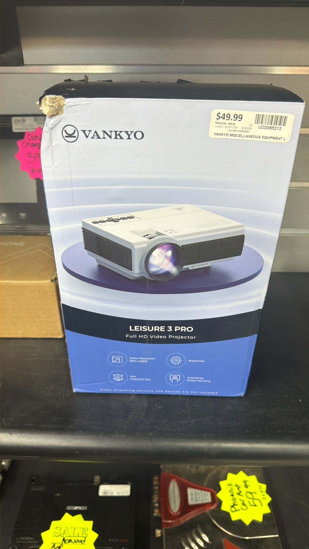 Vankyo Projector