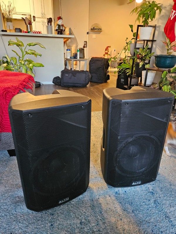 Alto TX312 — 700W peak (350W RMS) powered 12" speaker.
