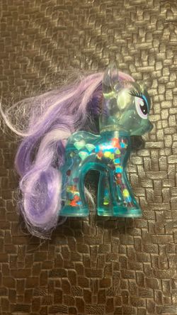 MY LITTLE PONY MLP G4 DIAMOND MINT  WATER CUTIES 2014 HASBRO C-29A Purple Blue