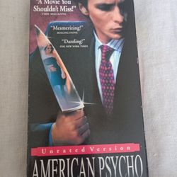 American Psycho VHS