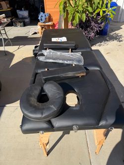 Massage table
