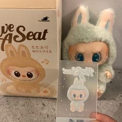 Pop Mart Labubu The Monsters Have a Seat Vinyl Plush- GuGu