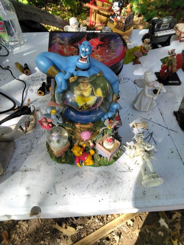 Disney Japan Alladin And Friends Snow globe
