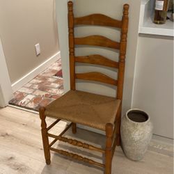 Vintage Ladder Back Chair