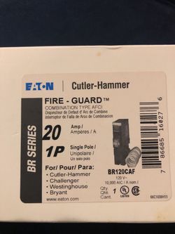20 amp arc fault breaker. 30 pieces in box