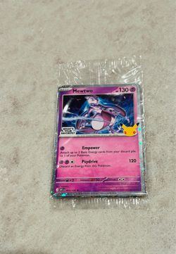 Mewtwo promo event card