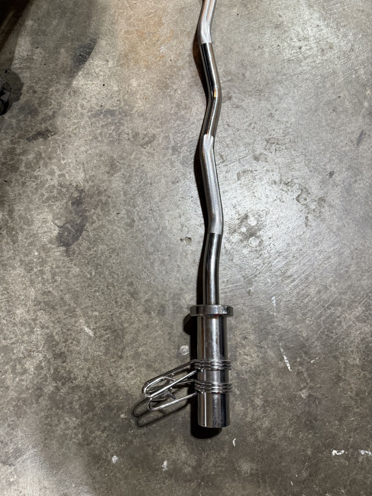 Weights Olympic Curl Bar