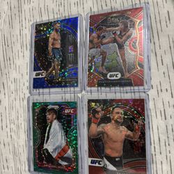 UFC Numbered Cards Bundle! Read Description
