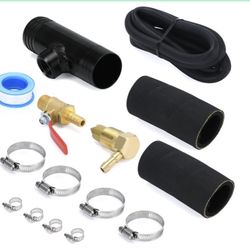 PQY 11025 Auxiliary Fuel Tank Install Kit Diesel Installation Kit For Truck Gravity Feed Auxiliary Fuel Tank With 1 1/2” Fill Line