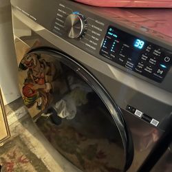 Samsung Smart Washer And Dryer Stainless Finish
