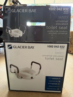 Glacier Bay Universal Elevated Toilet Seat