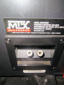 Pair MTX Audio Tower Speakers - $100