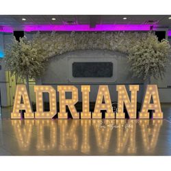 Marquee Letters / Letras Con Luz