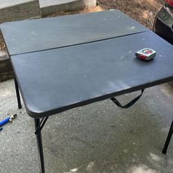 Small Folding Table - 34”x34”x28”