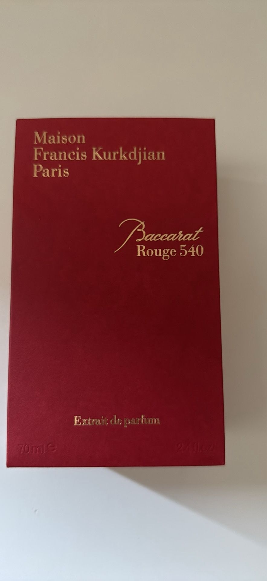Baccarat Rouge 540