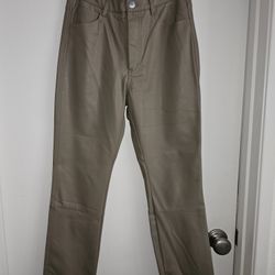 Faux Leather Pants Sz 4