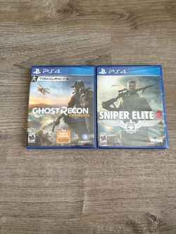 Sealed PS4 Games Bundle