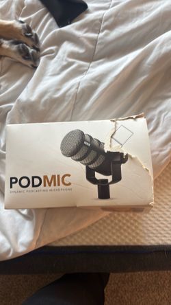 Basically new rode pod mic